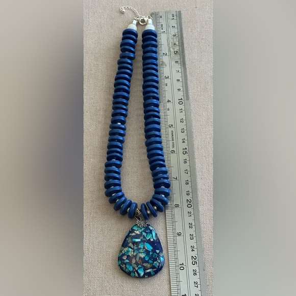 20 Inch Wood bead necklace NWOT - Picture 10 of 12